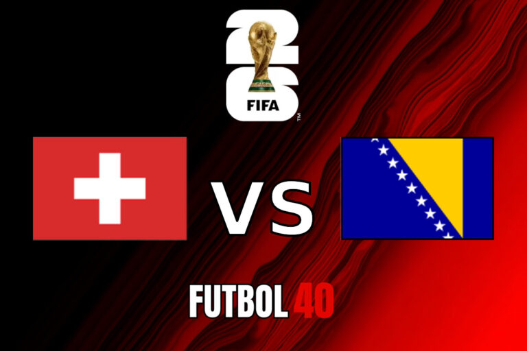 Suiza vs Bosnia y Herzegovina en vivo, Mundial 2026 2026 Fase de Grupos
