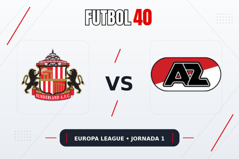 Sunderland vs AZ Alkmaar en vivo, Europa League 2026/27 Jornada 1