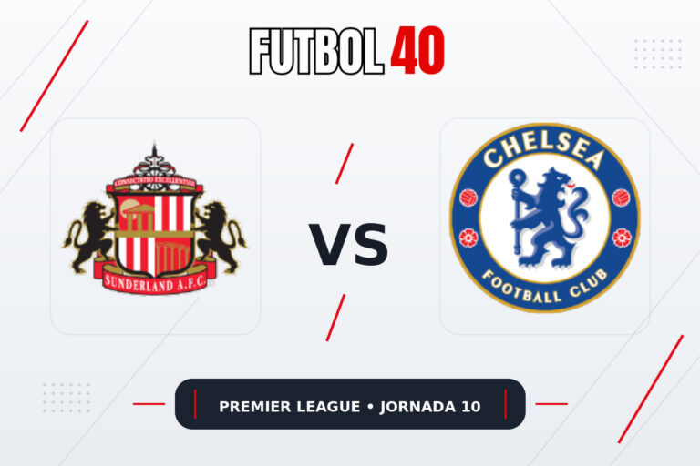 Sunderland vs Chelsea en vivo, Premier League 2026/27 Jornada 10