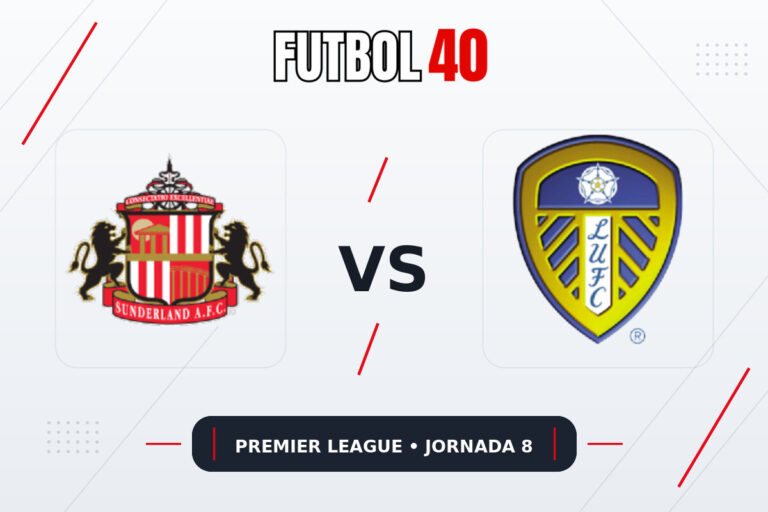 Sunderland vs Leeds United en vivo, Premier League 2026/27 Jornada 8
