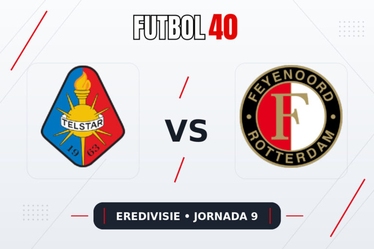 Telstar vs Feyenoord en vivo, Eredivisie 2026/27 Jornada 9