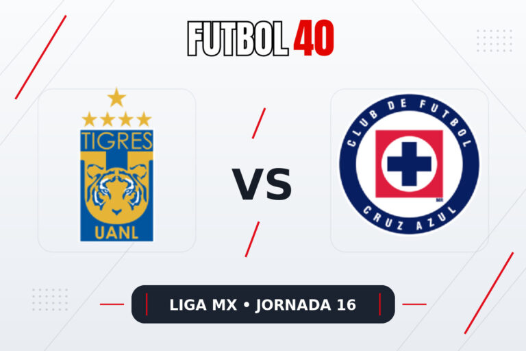 Tigres UANL vs Cruz Azul en vivo, Liga MX Apertura 2026 Jornada 16