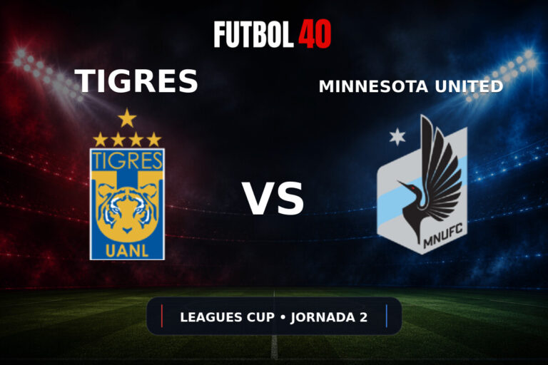 Tigres UANL vs Minnesota United en vivo, Leagues Cup 2026 Jornada 2