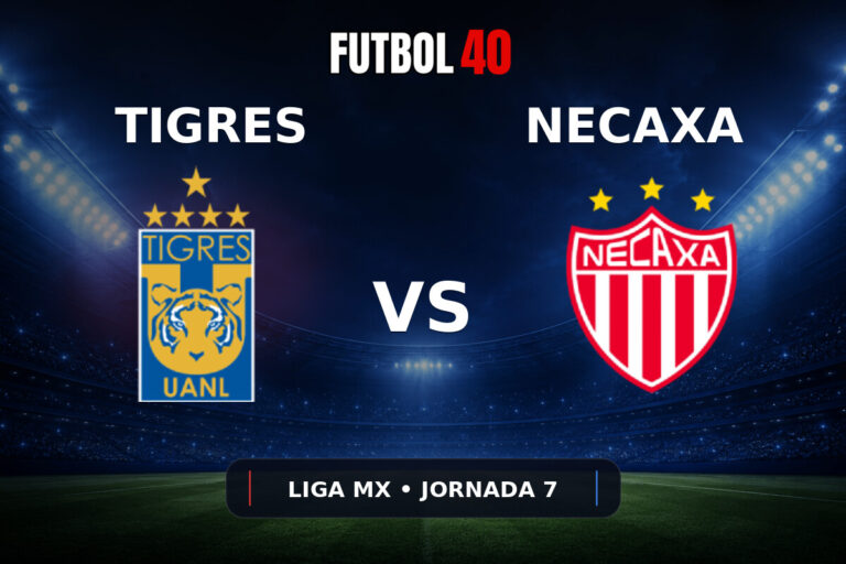 Tigres UANL vs Necaxa en vivo, Liga MX Apertura 2026 Jornada 7
