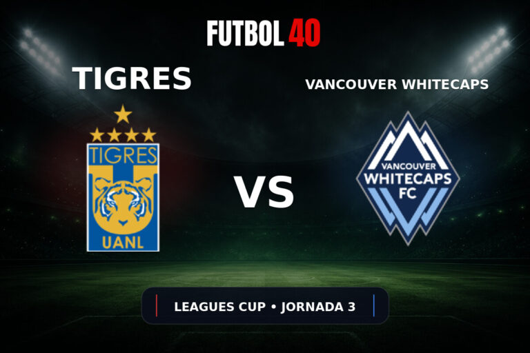 Tigres UANL vs Vancouver Whitecaps en vivo, Leagues Cup 2026 Jornada 3