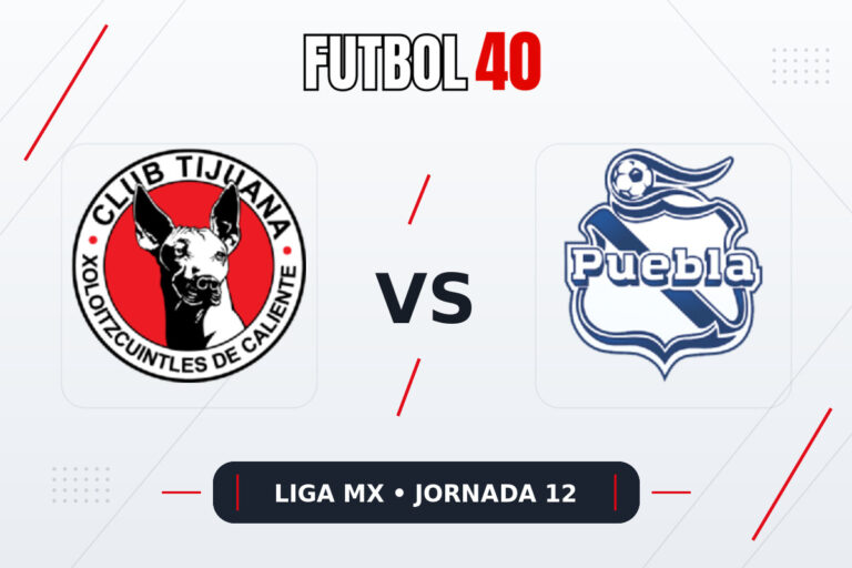 Xolos Tijuana vs Puebla en vivo, Liga MX Apertura 2026 Jornada 12
