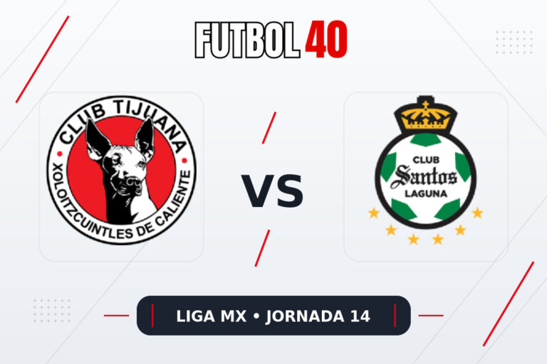 Xolos Tijuana vs Santos Laguna en vivo, Liga MX Apertura 2026 Jornada 14