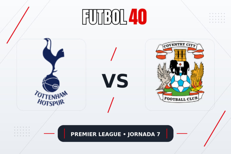 Tottenham Hotspur vs Coventry City en vivo, Premier League 2026/27 Jornada 7