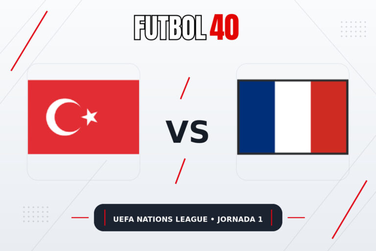 Turquía vs Francia en vivo, UEFA Nations League 2026/27 Jornada 1