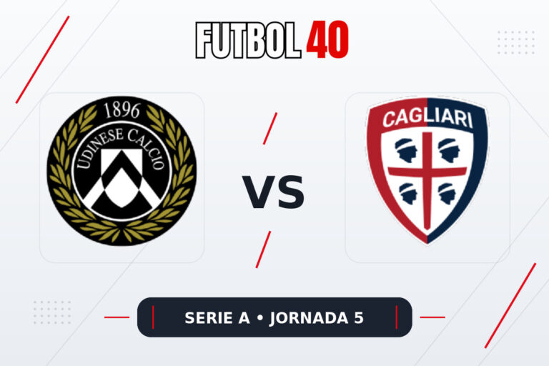 Udinese vs Cagliari en vivo, Serie A 2026/27 Jornada 5