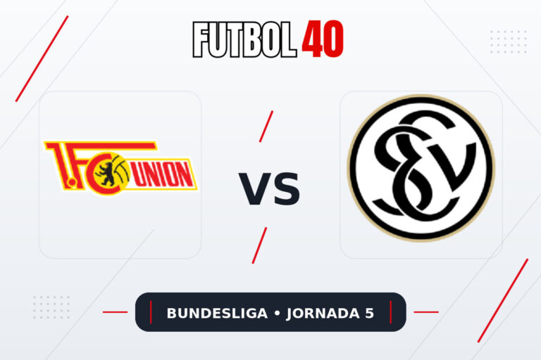 Union Berlin vs Elversberg en vivo, Bundesliga 2026/27 Jornada 5