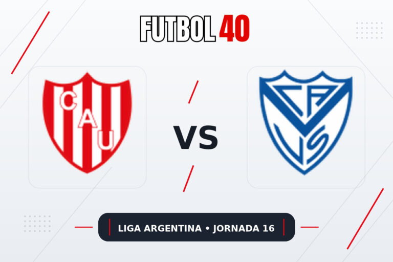 Unión Santa Fe vs Vélez Sarsfield en vivo, Liga Argentina Clausura 2026 Jornada 16