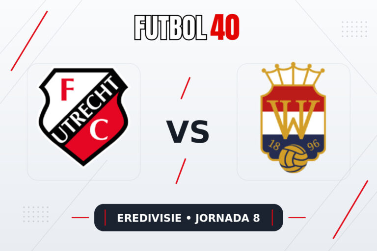 FC Utrecht vs Willem II en vivo, Eredivisie 2026/27 Jornada 8