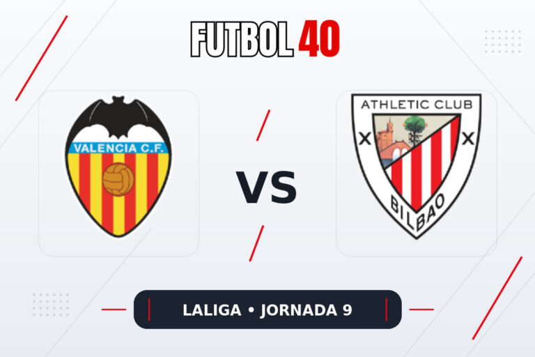 Valencia vs Athletic Club en vivo, LaLiga 2026/27 Jornada 9