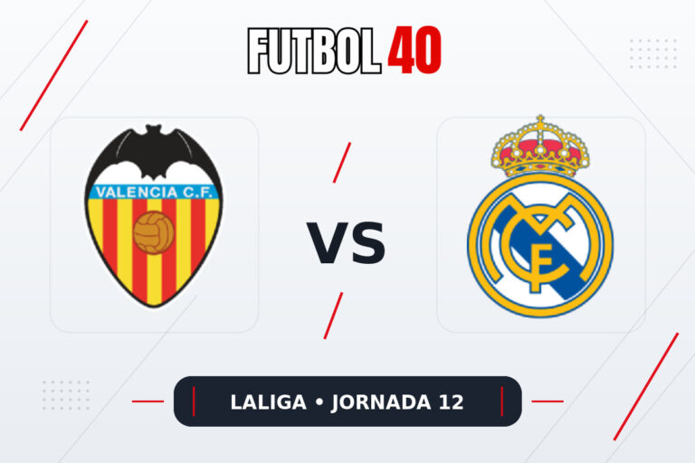 Valencia vs Real Madrid en vivo, LaLiga 2026/27 Jornada 12
