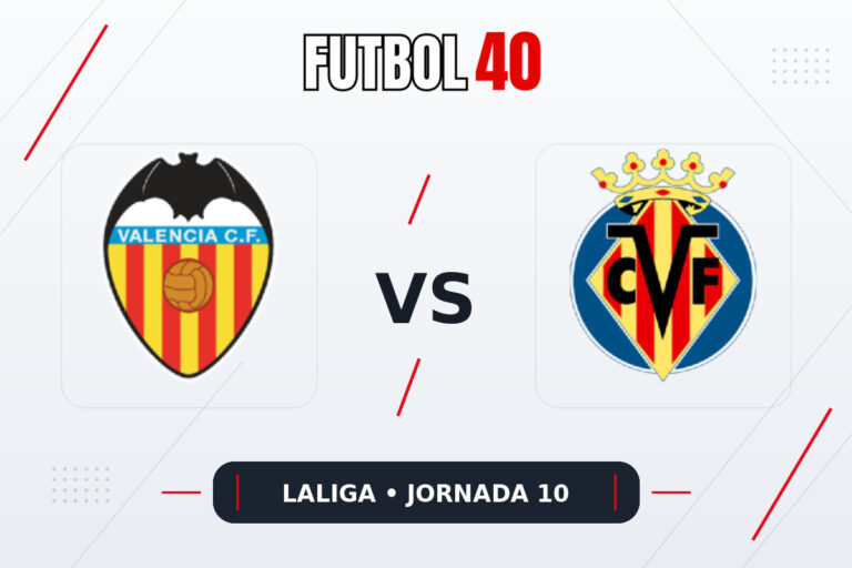 Valencia vs Villarreal en vivo, LaLiga 2026/27 Jornada 10