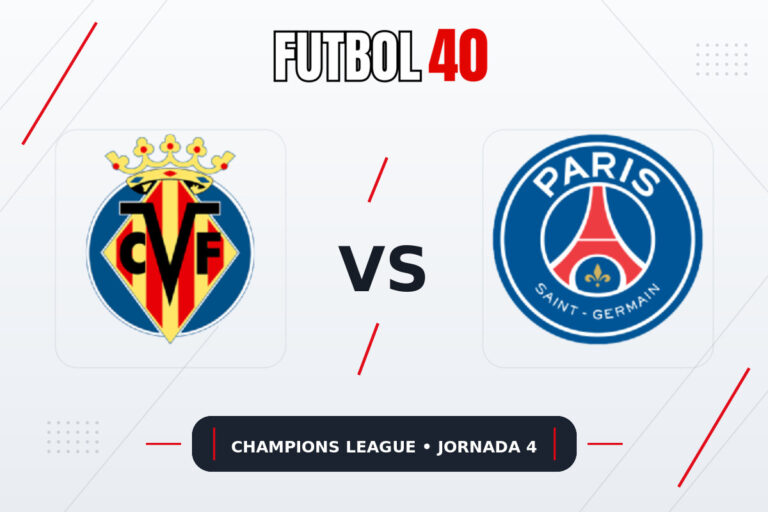 Villarreal vs PSG en vivo, Champions League 2026/27 Jornada 4