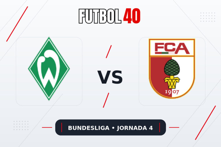 Werder Bremen vs F. C. Augsburgo en vivo, Bundesliga 2026/27 Jornada 4