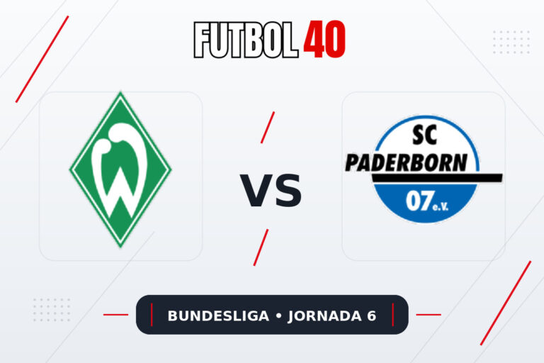 Werder Bremen vs Paderborn en vivo, Bundesliga 2026/27 Jornada 6