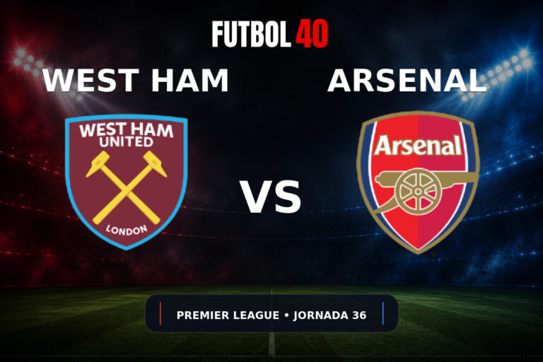 West Ham United vs Arsenal en vivo, Premier League 2025/26 Jornada 36