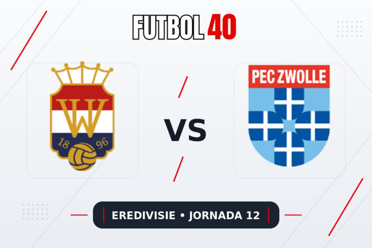 Willem II vs PEC Zwolle en vivo, Eredivisie 2026/27 Jornada 12