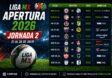Jornada 2 Apertura 2026 Liga MX