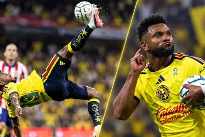 VIDEO: Miguel Borja marca un golazo de chilena en el América vs Chivas