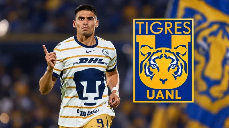 Tigres llega a un acuerdo con Pumas por el fichaje de Memote Martínez